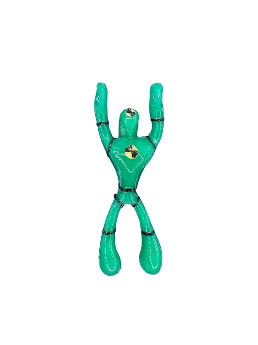GREEN CRASH TEST DUMMY