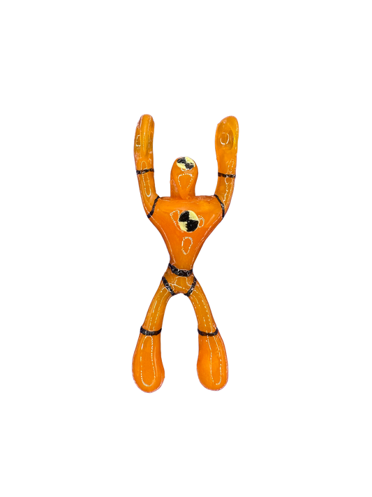 ORANGE CRASH TEST DUMMY